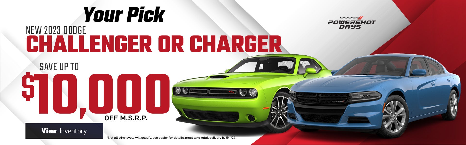 2023 Dodge Charger and challenger 